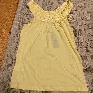 BCBG yellow top